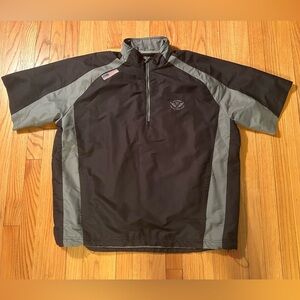 MENS XXL Sun Ice - Short Sleeve Quarter Zip All Weather - Grey, Black